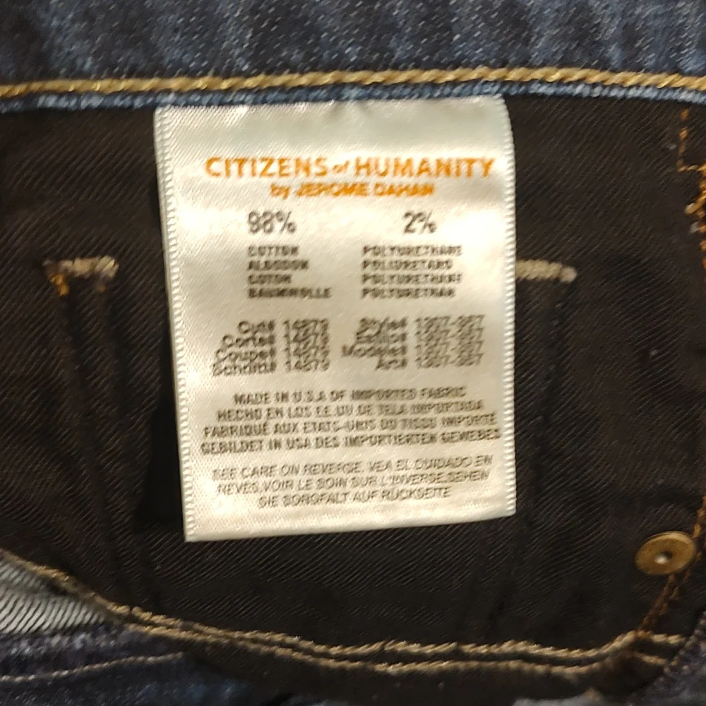 CITIZENS OF HUMANITY WOMENS JEANS - Picture 11 of 12